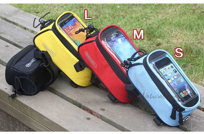 Cycling Bicycle Frame Iphone Pannier