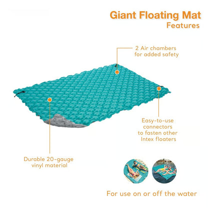 🔥Summer Hot Sale🔥Giant Inflatable Floating Mat