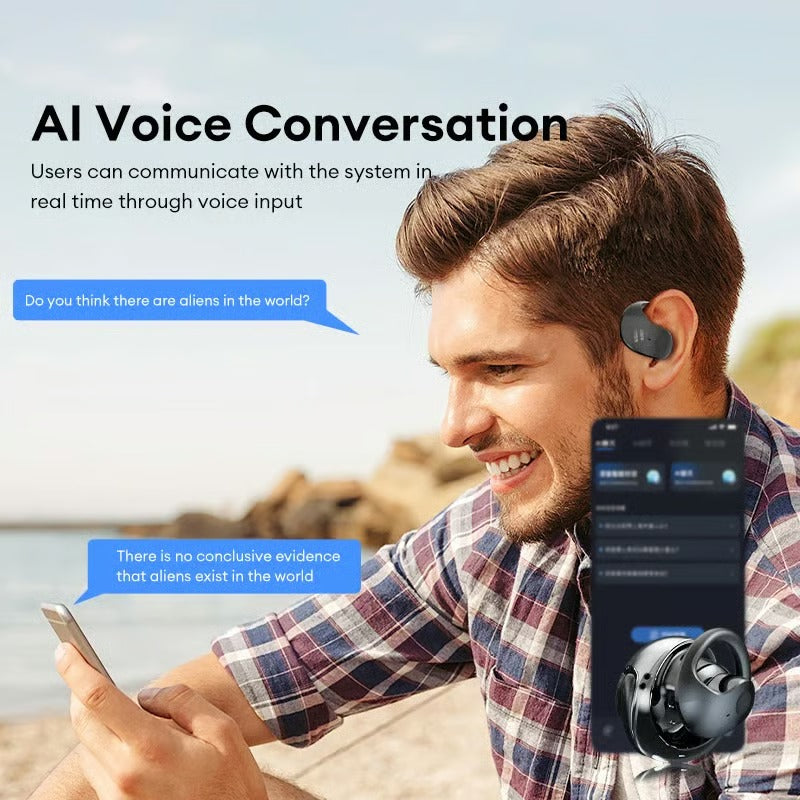 🔥🎁The best gift of all-AI Translation Wireless OWS Bluetooth5.4 Earphones (Fit iOS & Android)🎁