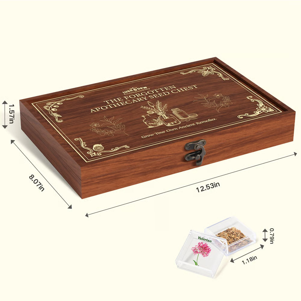 🔥The Forgotten Apothecary Seed Chest - 40 Varieties of Medicinal Herb Seeds