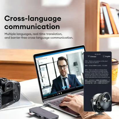 🔥🎁The best gift of all-AI Translation Wireless OWS Bluetooth5.4 Earphones (Fit iOS & Android)🎁