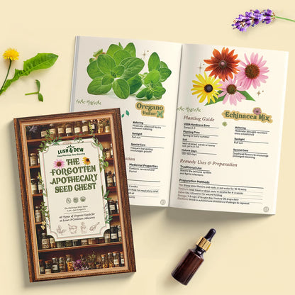🔥The Forgotten Apothecary Seed Chest - 40 Varieties of Medicinal Herb Seeds