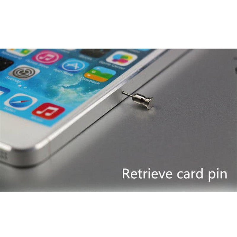 Sim Card Tray Eject Pin Tool & 3.5mm Earphone Jack Phone Dust Plug