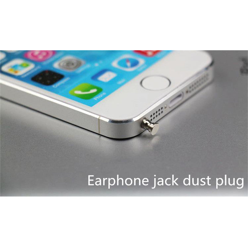 Sim Card Tray Eject Pin Tool & 3.5mm Earphone Jack Phone Dust Plug