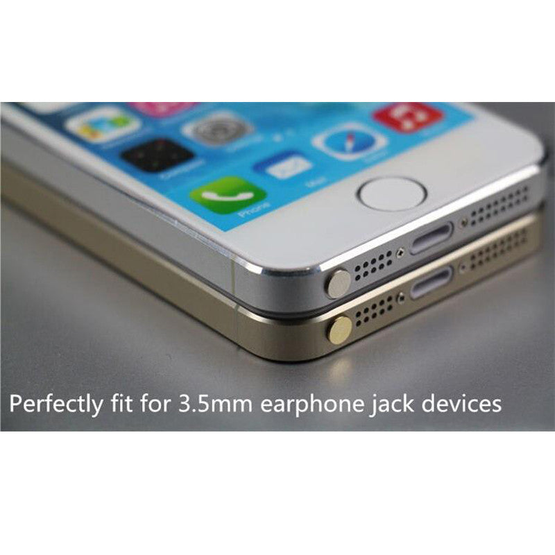 Sim Card Tray Eject Pin Tool & 3.5mm Earphone Jack Phone Dust Plug