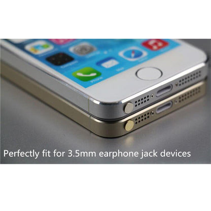 Sim Card Tray Eject Pin Tool & 3.5mm Earphone Jack Phone Dust Plug