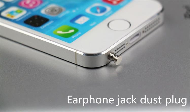 Sim Card Tray Eject Pin Tool & 3.5mm Earphone Jack Phone Dust Plug